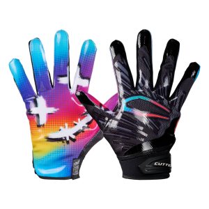 Multi Color Face Game Day Pro Limited-Edition Receiver Gloves