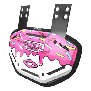 Showtime White/Pink Sprinkle Drip Back Plate